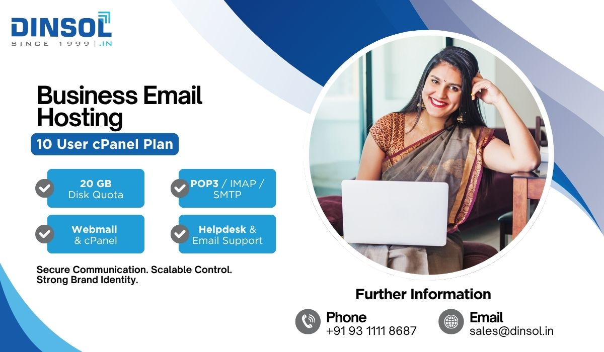 Dinsol India - Business Email Hosting