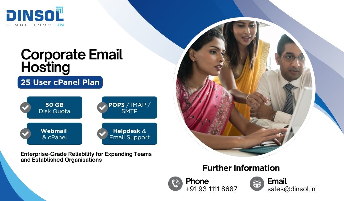 Dinsol India - Corporate Email Hosting