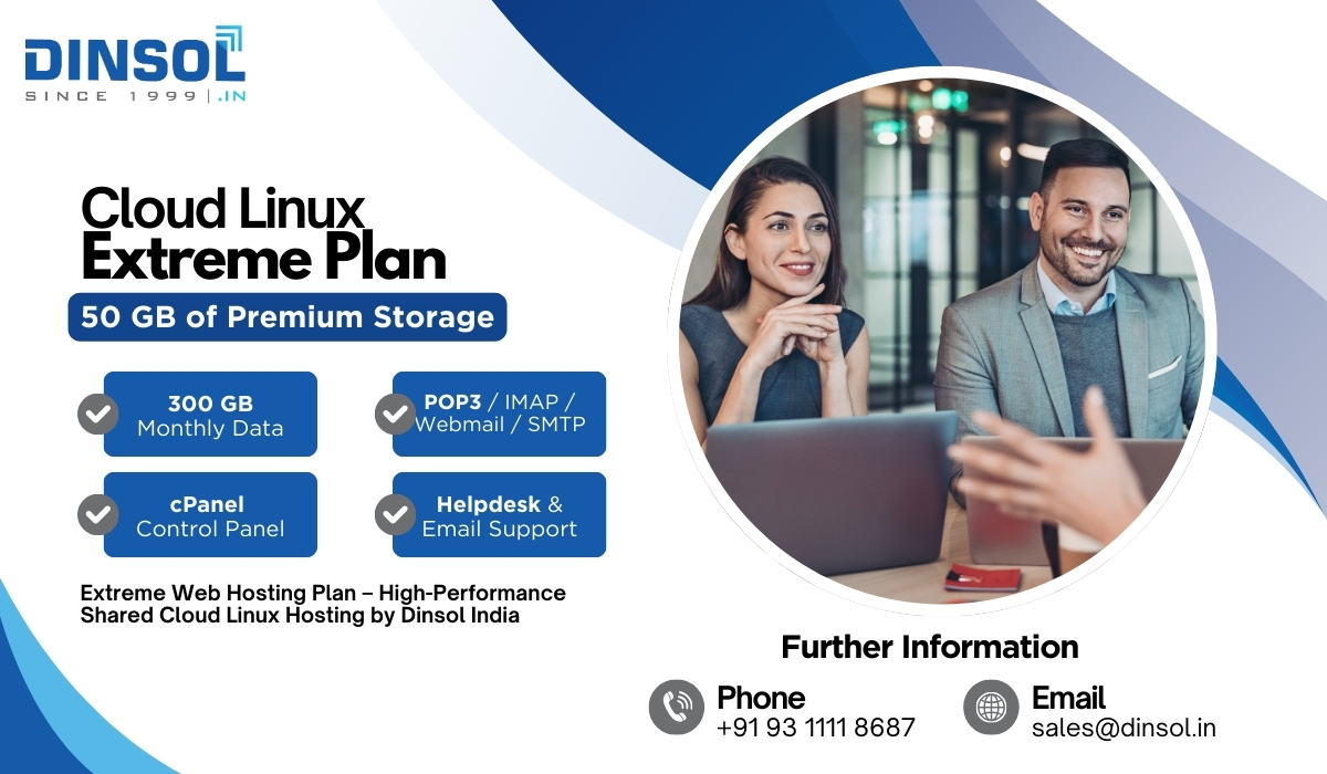 Dinsol India - cPanel Extreme Plan