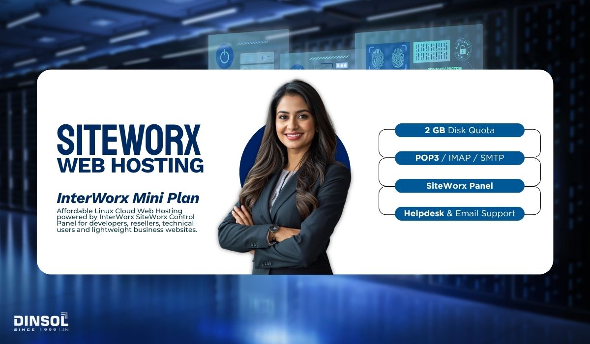 Dinsol India - InterWorx SiteWorx Mini Hosting Plan